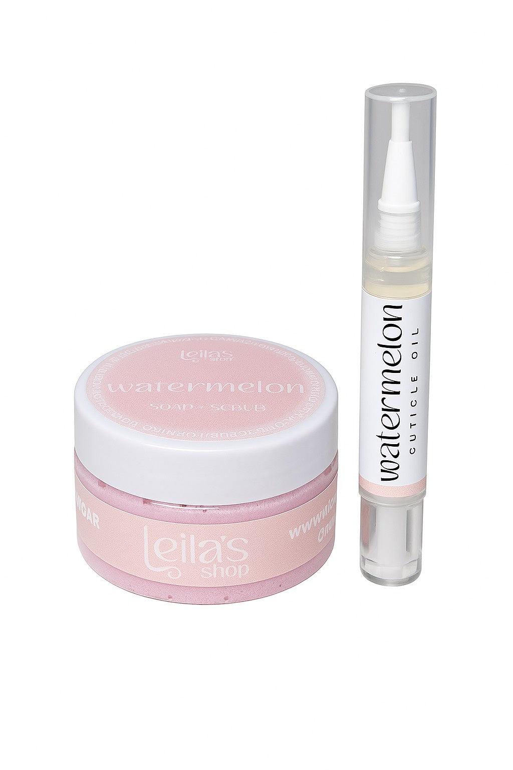 Hand Scrub+Cuticle Oil Duo