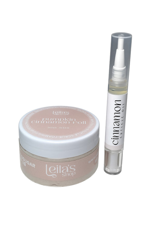 Hand Scrub+Cuticle Oil Duo