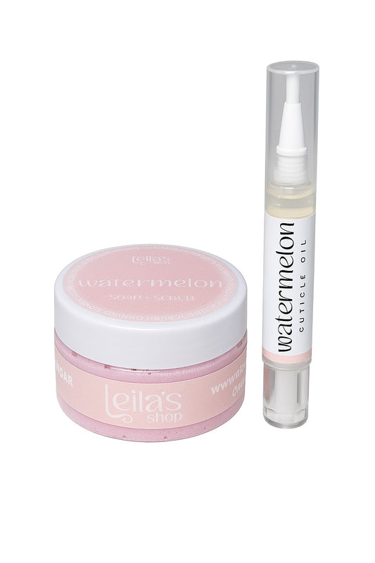 Hand Scrub+Cuticle Oil Duo