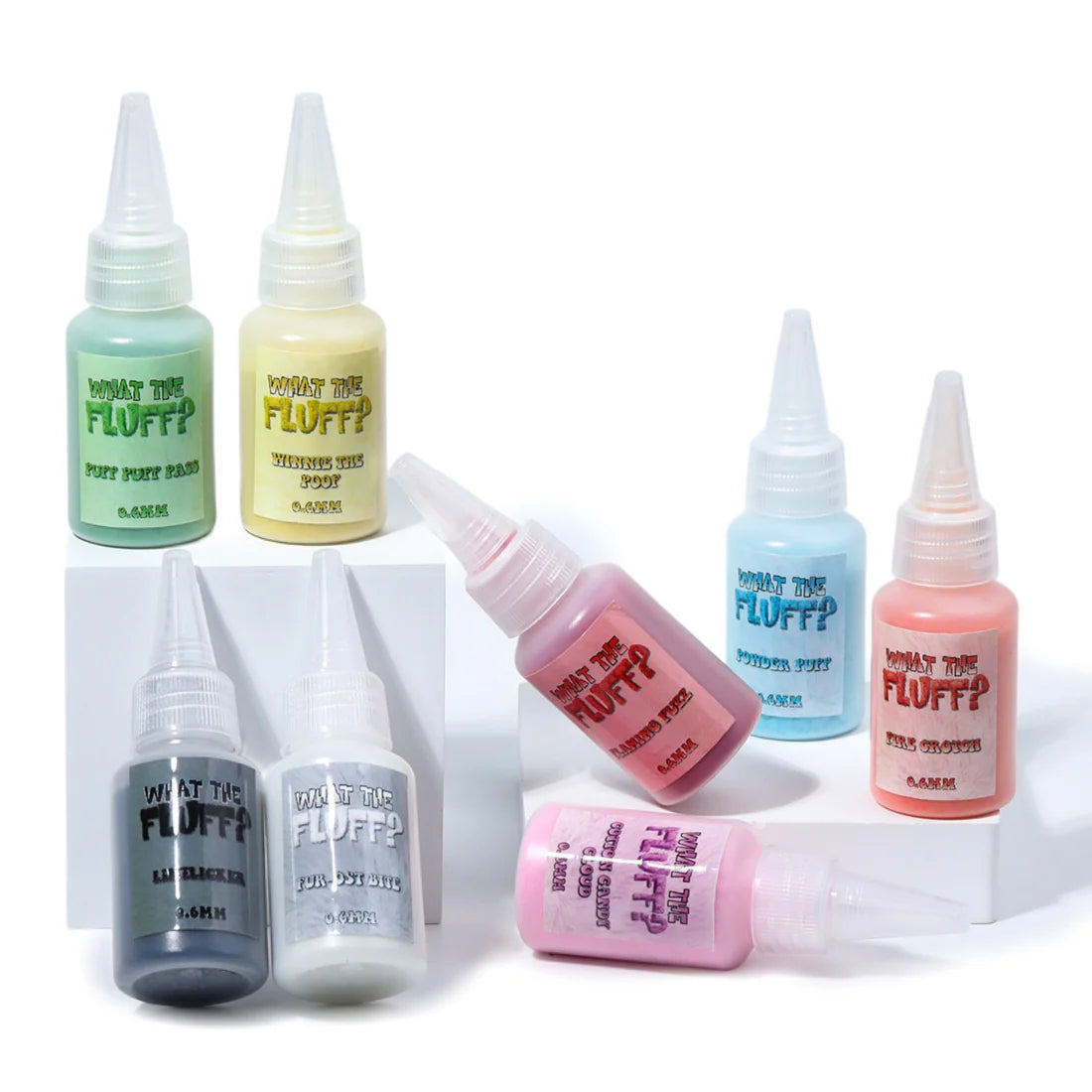 WHAT THE FLUFF? 0.6mm OG COLLECTION / polishedbykimmie x nailzbydev