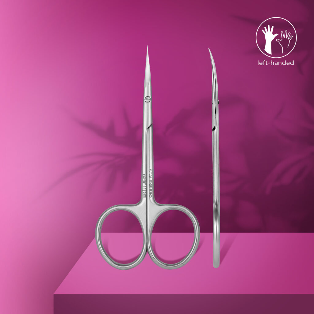Staleks- Professional cuticle scissors for left-handed users EXPERT 11 TYPE 3