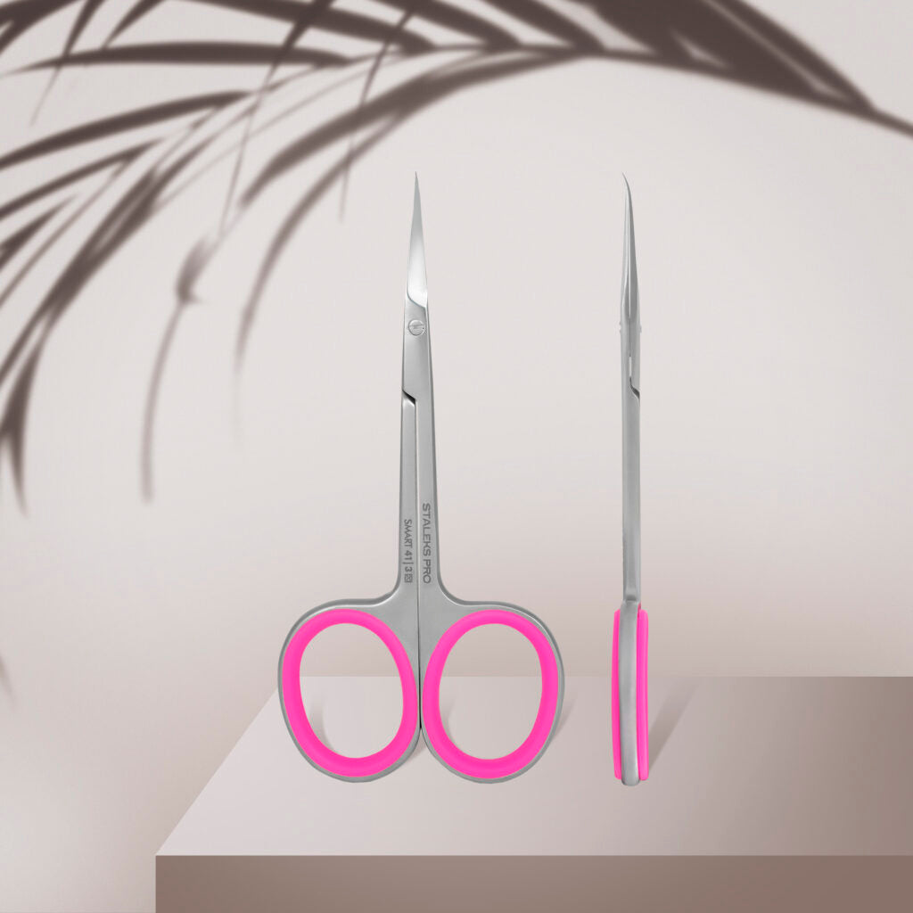 Staleks- Professional cuticle scissors with hook SMART 41 TYPE 3